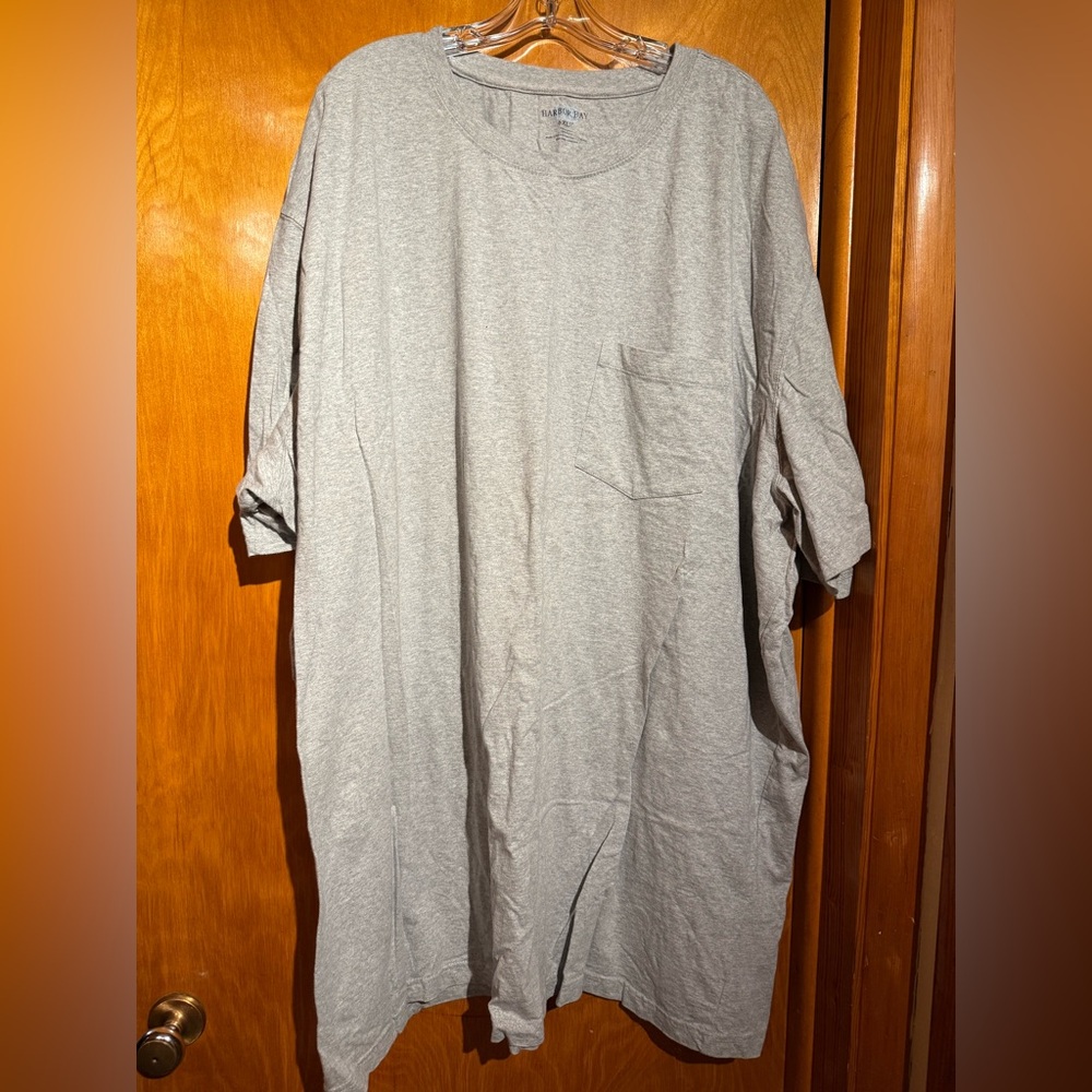 Harbor Bay Light Gray Short Sleeve Tee